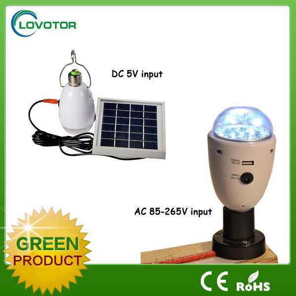 Led light with charging